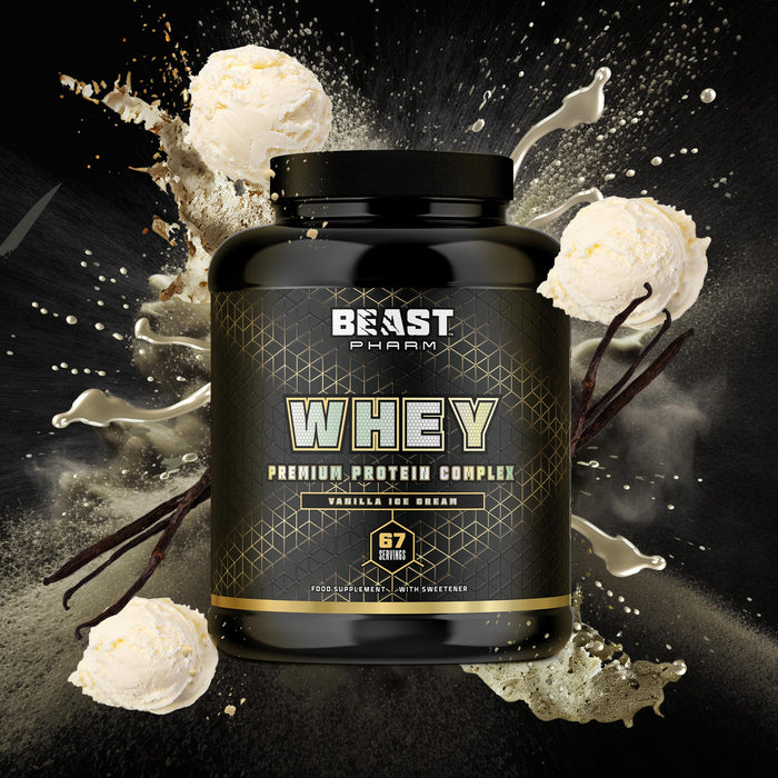 Beast Pharm Whey Protein Powder 2kg | Eddie Hall's Whey - Protein Supplement Powder at MySupplementShop by Beast Pharm