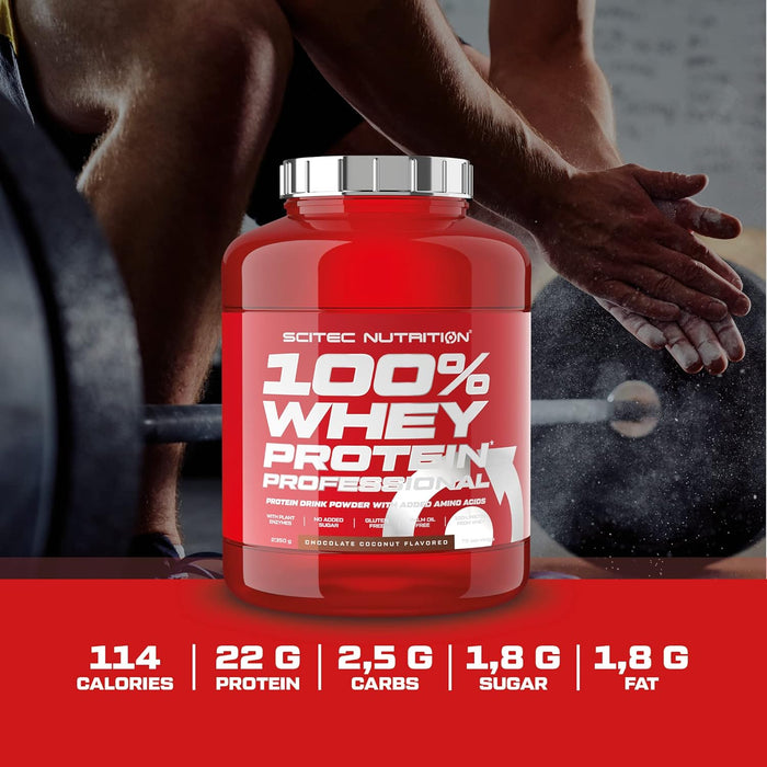 SciTec 100% Whey Protein Professional 2.3kg (2350g) - Protein at MySupplementShop by SciTec