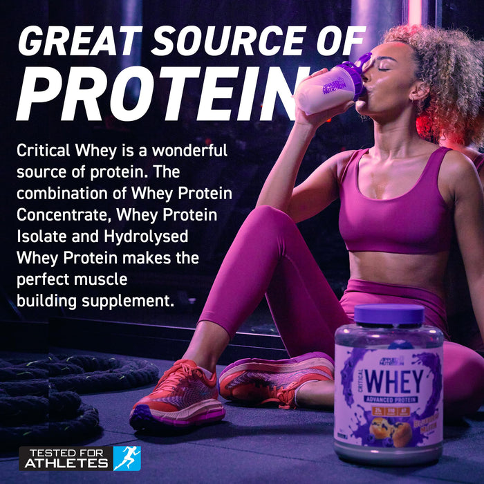 Applied Nutrition Critical Whey 900g - Whey Proteins at MySupplementShop by Applied Nutrition