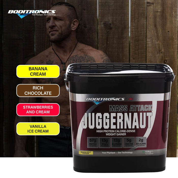 Boditronics Mass Attack Juggernaut 4kg - Protein Blends at MySupplementShop by Boditronics