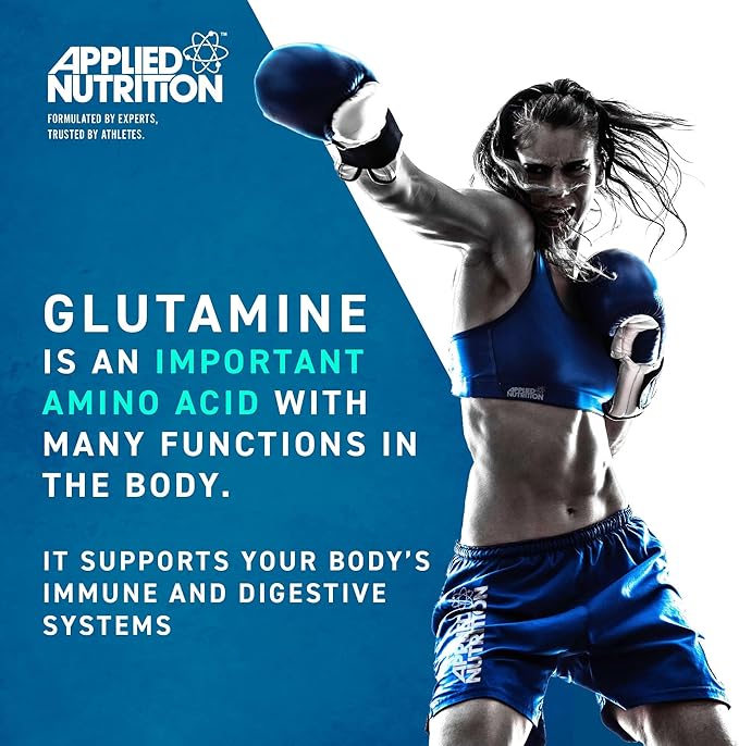 Applied Nutrition Glutamine 4K 120 Veggie Capsules - L-Glutamine, Glutamine at MySupplementShop by Applied Nutrition