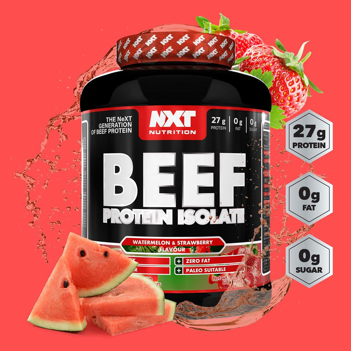 NXT Nutrition Beef Protein Isolate 1.8kg - Protein Powder at MySupplementShop by Nxt Nutrition