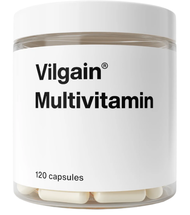 Vilgain Multivitamin 120 Capsules – Balanced Complex for Active Lifestyles