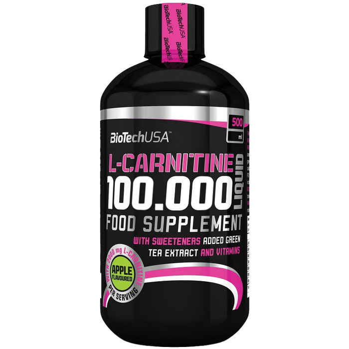 BioTechUSA L-Carnitine 100.000, Apple - 500 ml.