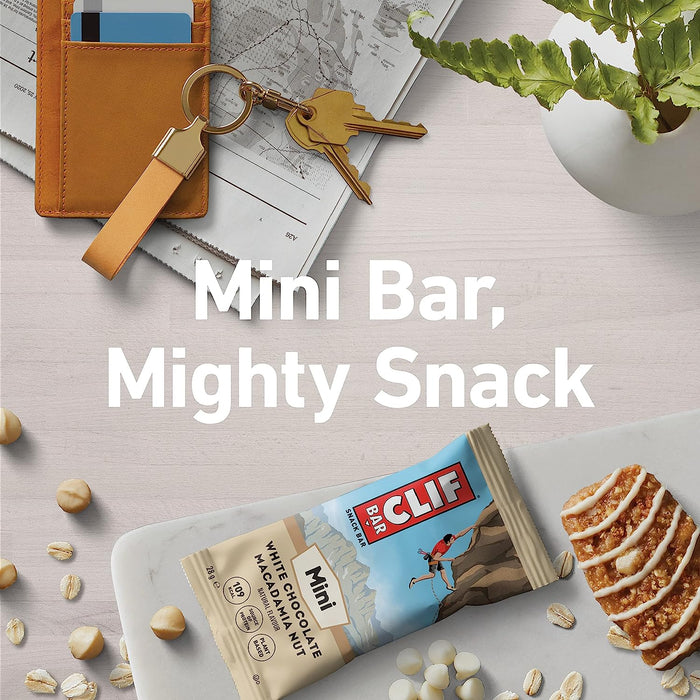 CLIF Bar Mini 10x28g White Chocolate Macadamia Nut - Fruit & Nut Bars at MySupplementShop by CLIF Bar