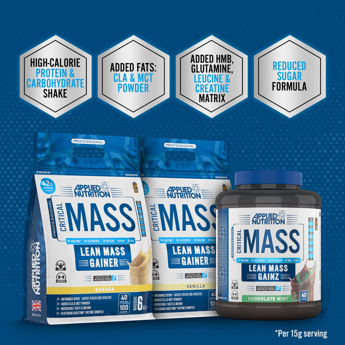 Applied Nutrition Critical Mass 6kg - Protein Blends at MySupplementShop by Applied Nutrition