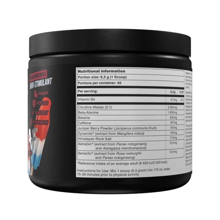 Bucked Up Woke AF 260g - Pre Workout at MySupplementShop by Bucked Up