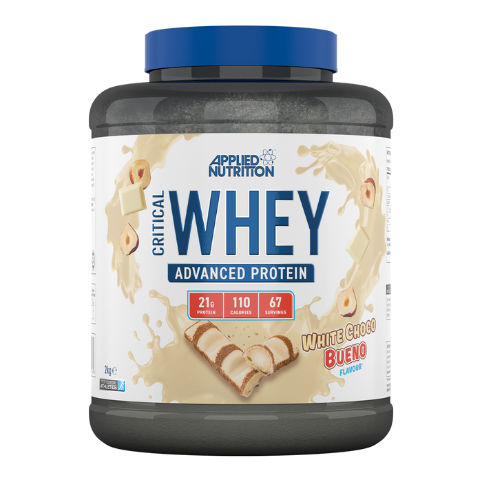 Applied Nutrition Critical Whey 2.27kg - White Choco Bueno - Nutrition Drinks & Shakes at MySupplementShop by Applied Nutrition