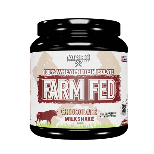 Axe & Sledge Supplements Farm Fed Whey Protein Isolate 30 Servings - Chocolate Milkshake - Whey Protein Isolate at MySupplementShop by Axe & Sledge Supplements