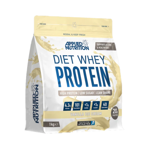 Applied Nutrition Diet Whey 1kg (40 Servings) - Vanilla Cream - Protein at MySupplementShop by Applied Nutrition