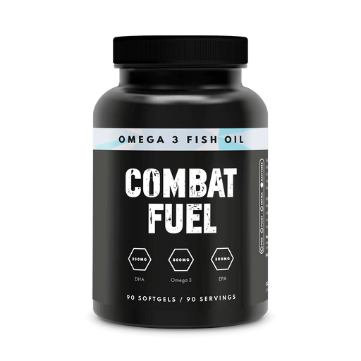 Combat Fuel Omega 3 Fish Oil 90 Softgels - Sports Nutrition at MySupplementShop by Combat Fuel