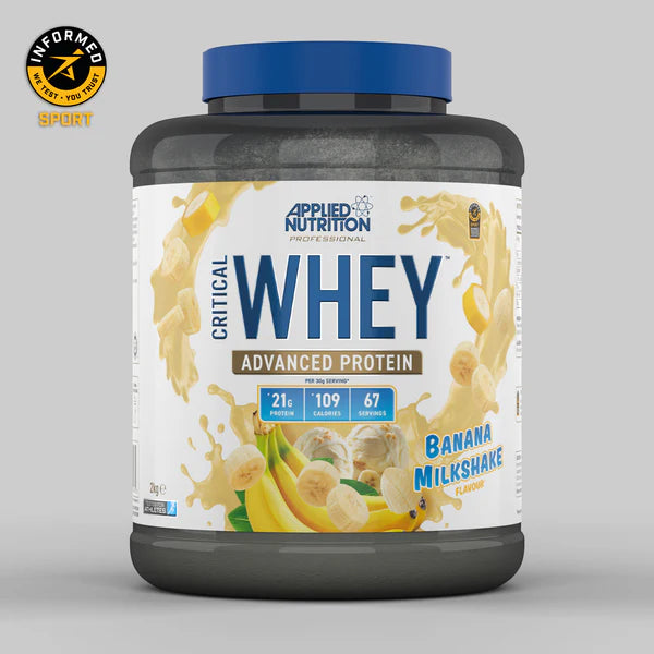 Applied Nutrition Critical Whey 2kg - Protein Supplement Powder at MySupplementShop by Applied Nutrition