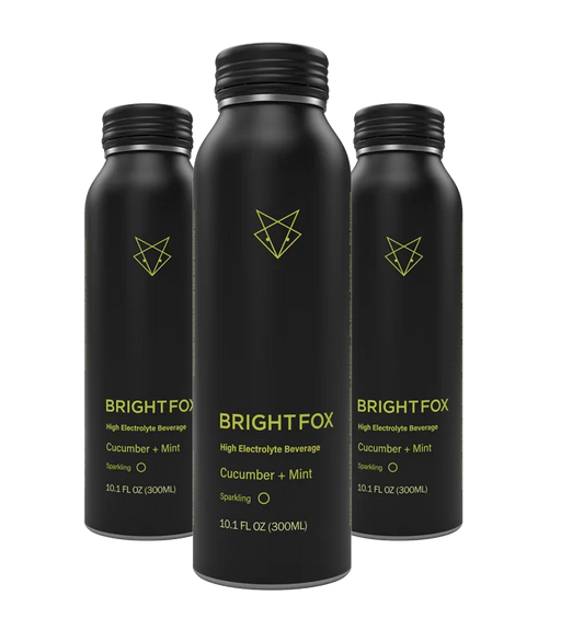 BRIGHTFOX Sparkling Electrolyte Beverage 12x300ml - Water at MySupplementShop by BRIGHTFOX