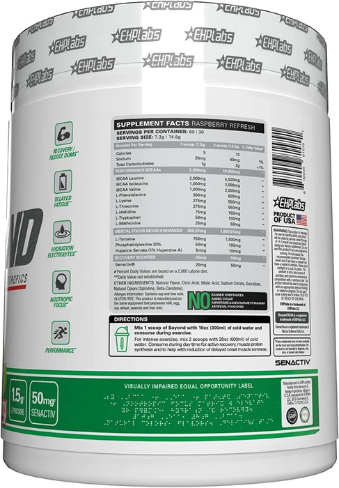 EHP Labs EHP Labs Beyond BCAA EAA - Amino Acids Powder