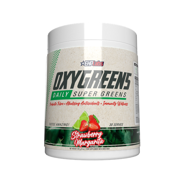 EHP Labs OxyGreens 30 Servings - Strawberry Margarita - Spirulina at MySupplementShop by Ehp Labs