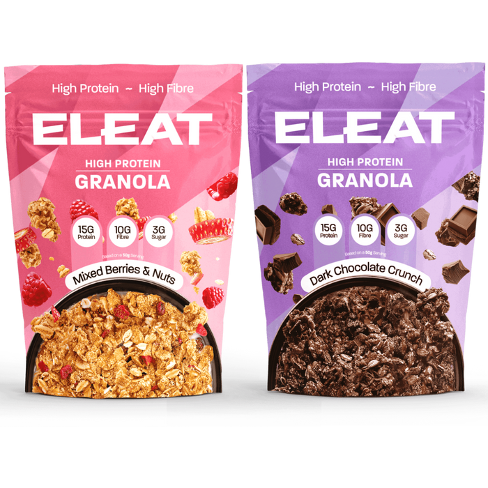 Eleat High Protein Granola – 15g Protein, Low Sugar, High Fibre Breakfast