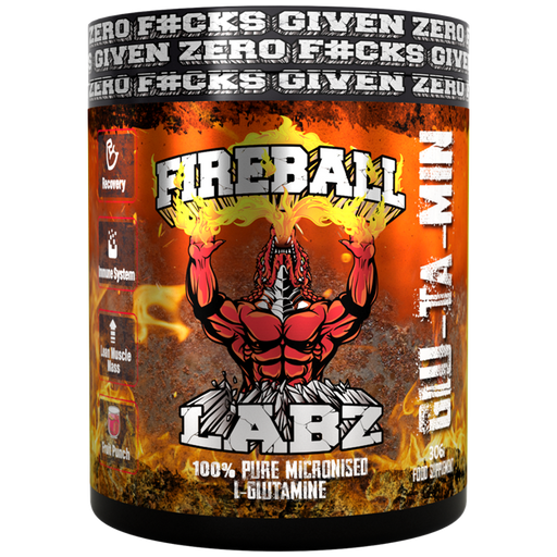 Fireball Labz Glu-Ta-Min 300g Unflavoured - Supplements at MySupplementShop by Fireball Labz