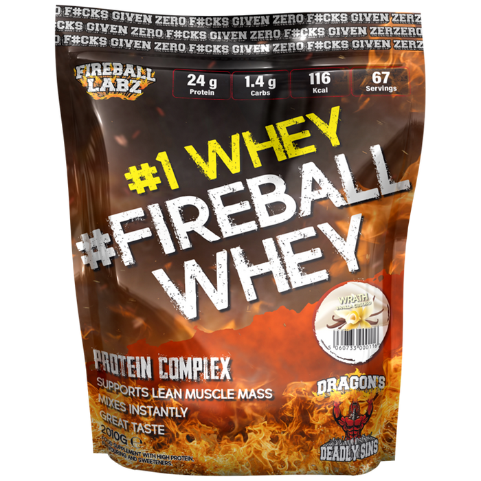 Fireball Labz #1Whey #FireballWhey 2kg - Protein Powder at MySupplementShop by Fireball Labz