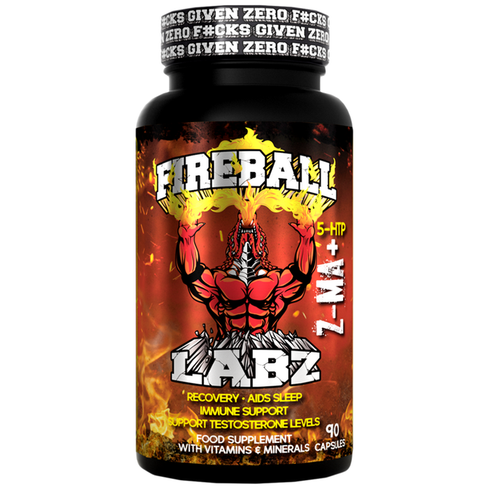 Fireball Labz ZMA+ 90caps - Single Minerals at MySupplementShop by Fireball Labz