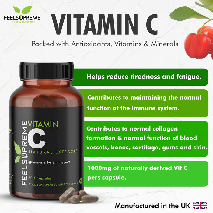Feel Supreme Vitamin C 60 Caps
