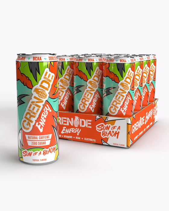 Grenade Energy Sugar Free Energy Drink 12x330ml