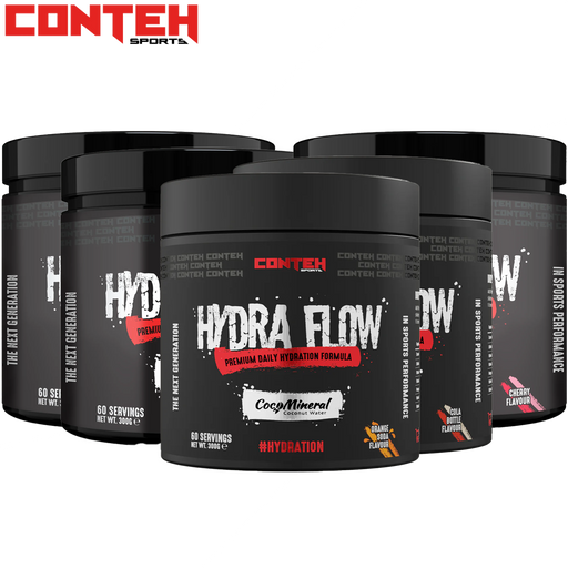 Conteh Sports Hydra Flow Daily Hydration Formula 300g - Hydration Supplement at MySupplementShop by Conteh Sports