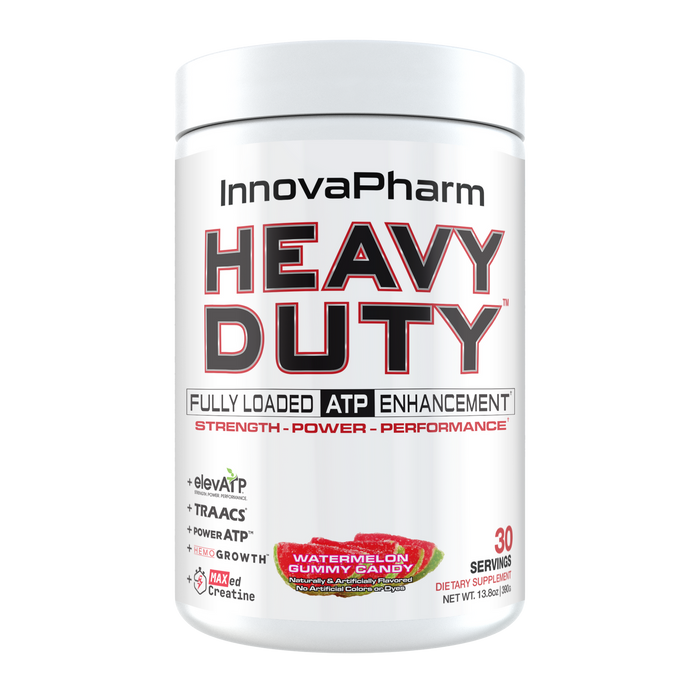 Innovapharm Heavy Duty 390g - Watermelon Gummy Candy - Creatine Supplement at MySupplementShop by INNOVAPHARM