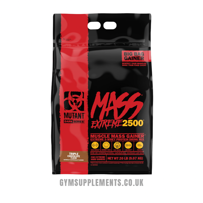 Mutant Mutant Mass Xxxtreme 2500 10kg Chocolate - Sports Nutrition at MySupplementShop by Mutant