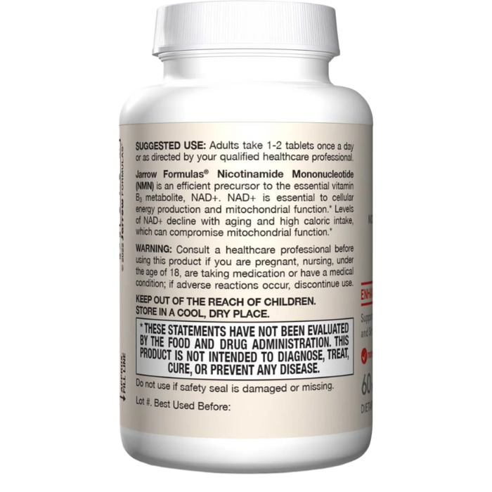 Jarrow Formulas Nicotinamide Mononucleotide (NMN) 125mg 60 Tablets