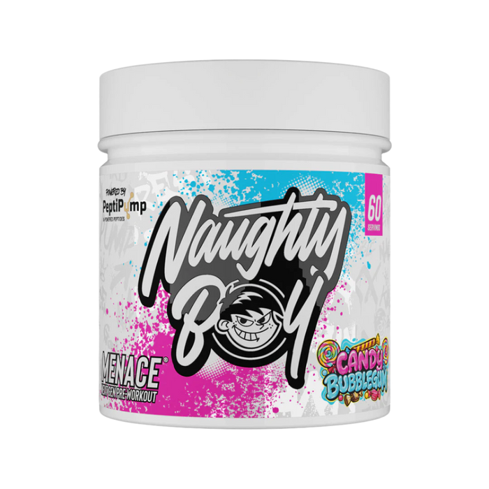 Naughty Boy Menace V2 420g | AI-Powered Peptides for Ultimate Pumps & Performance