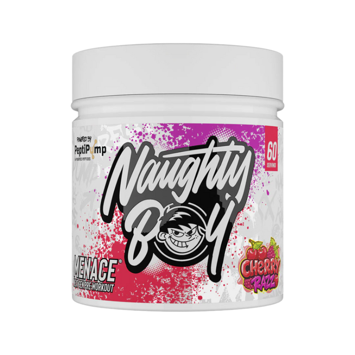 Naughty Boy Menace V2 420g | AI-Powered Peptides for Ultimate Pumps & Performance