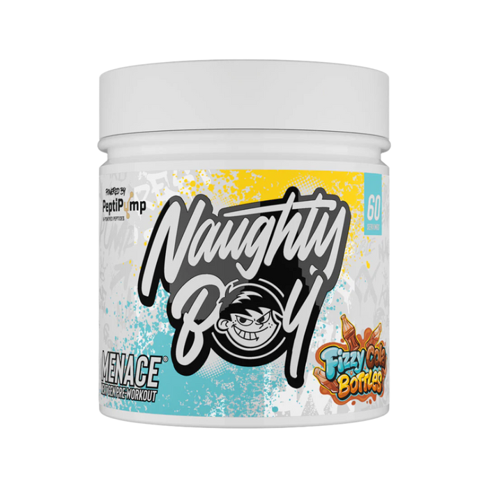 Naughty Boy Menace V2 420g | AI-Powered Peptides for Ultimate Pumps & Performance