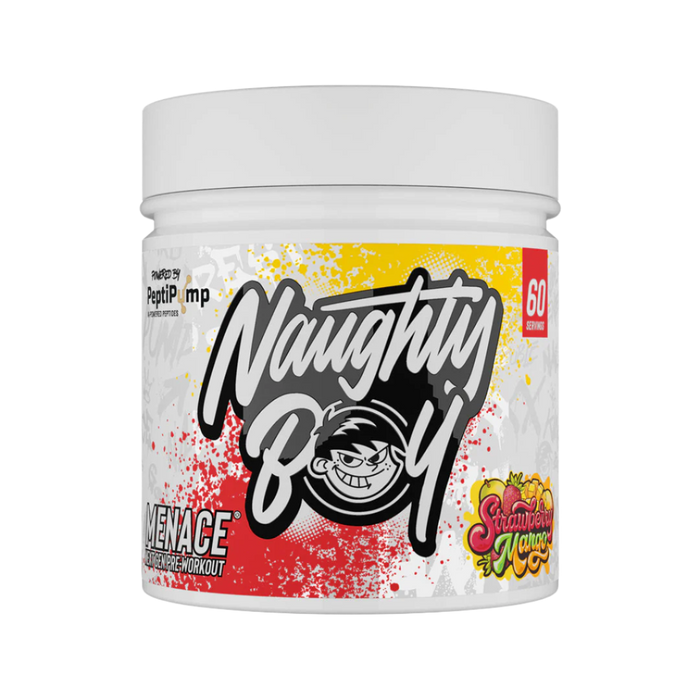 Naughty Boy Menace V2 420g | AI-Powered Peptides for Ultimate Pumps & Performance