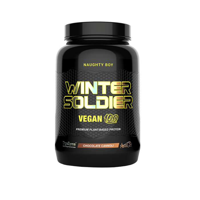 Naughty Boy Winter Soldier Vegan 100 930g - Chocolate Cannoli - Vegan Protein at MySupplementShop by Naughty Boy