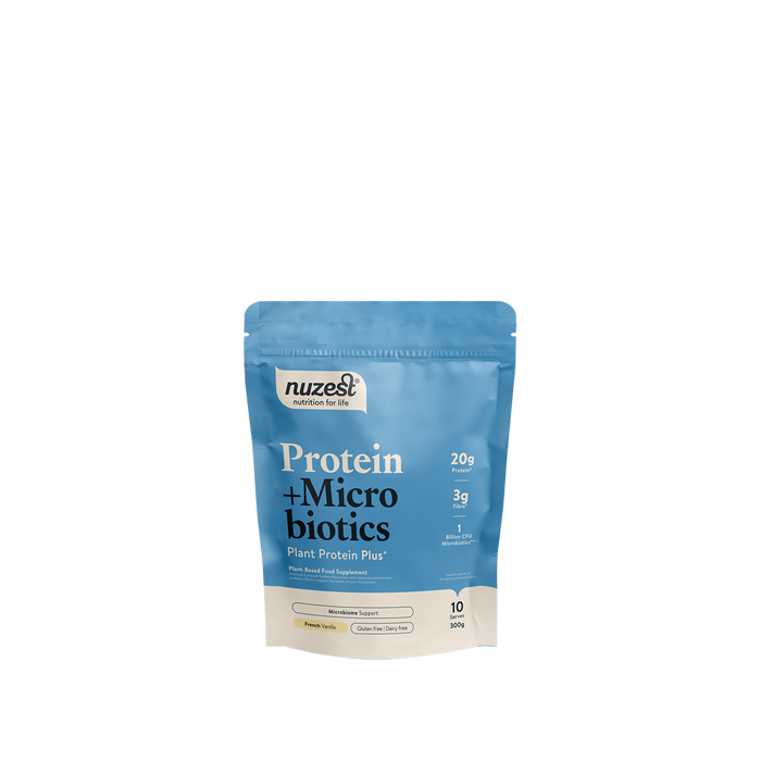 Nuzest Protein Plus Microbiotics 300g - French Vanilla - Sports Nutrition at MySupplementShop by Nuzest