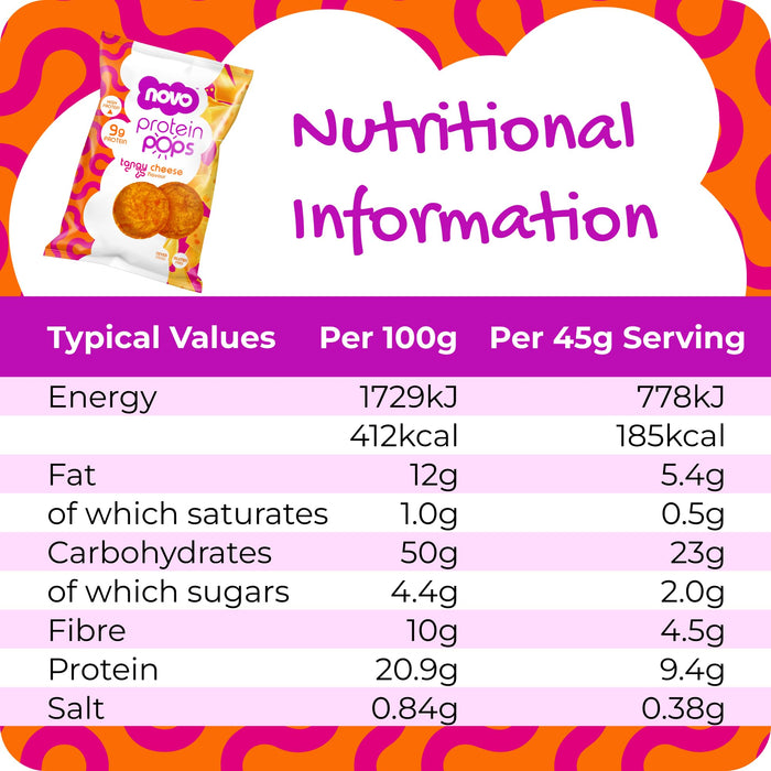 Novo Nutrition Novo Protein Pops 6x45g