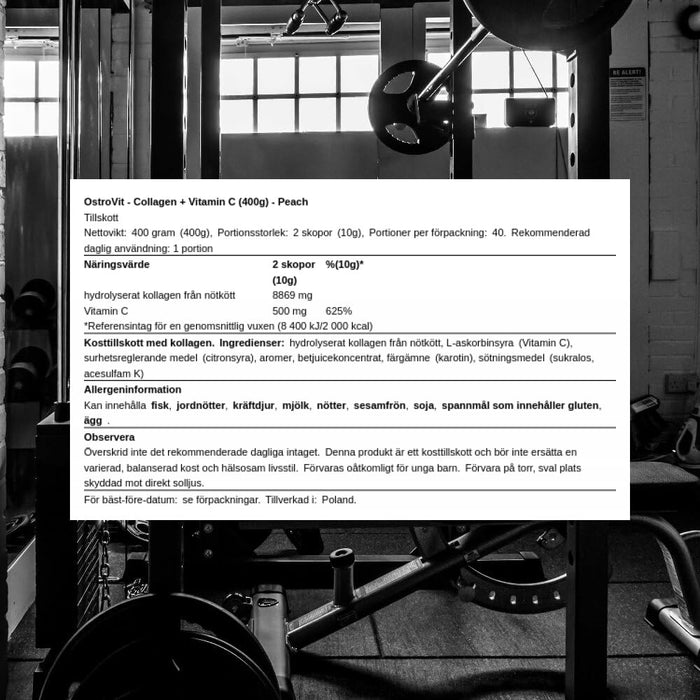 OstroVit Collagen + Vitamin C 400g