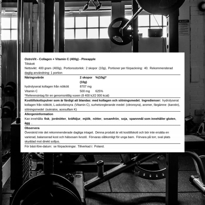 OstroVit Collagen + Vitamin C 400g