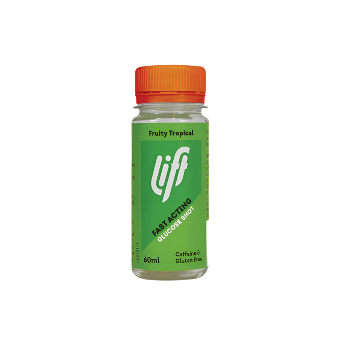 Lift Fast Acting Glucose Energy Juice Shots - Tropical Flavour