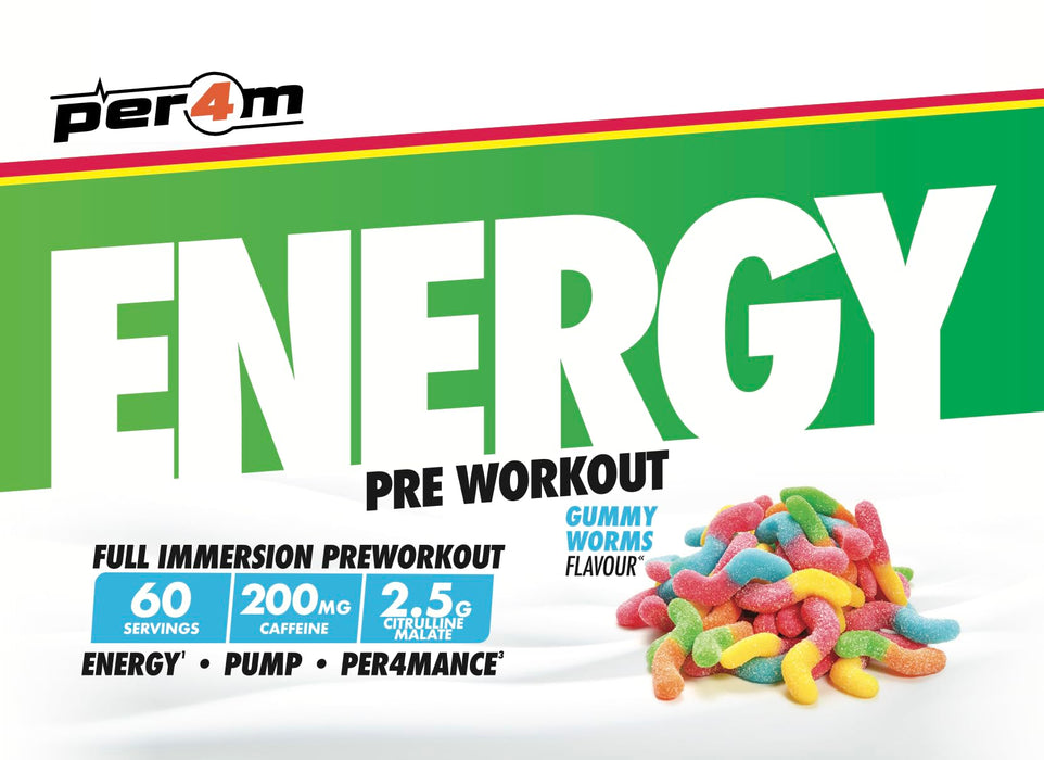 Per4m Energy Pre Workout 390g