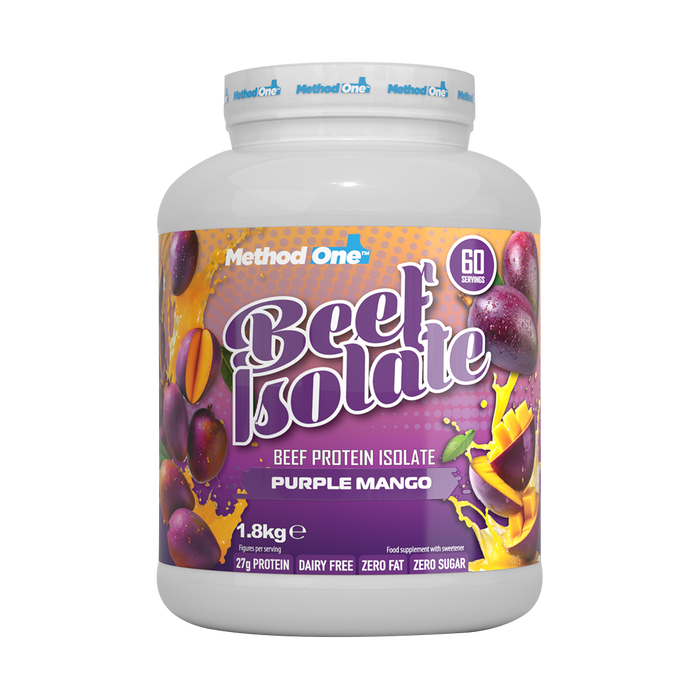 Method 1 Beef Isolate 1.8kg - Purple Mango - Sports Nutrition at MySupplementShop by Method