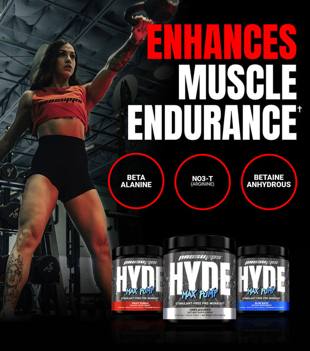ProSupps Hyde Max Pump - Stim Free Pre-Workout 20 Serv