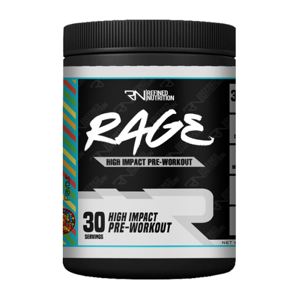 Refined Nutrition RAGE 300g Sour Rainbow Candy - Sports Supplements at MySupplementShop by Refind Nutrition