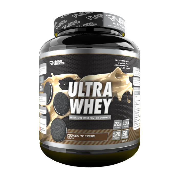 Refined Nutrition  Ultra Whey 2kg - Cookies 'N' Cream - Sports Nutrition at MySupplementShop by Refined Nutrition