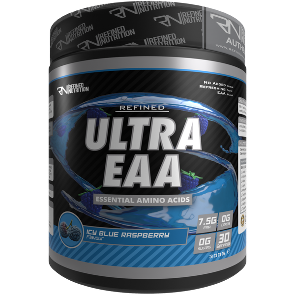 Refined Nutrition Ultra EAA 300g - Icy Blue Raspberry - Sports Nutrition at MySupplementShop by Refined Nutrition