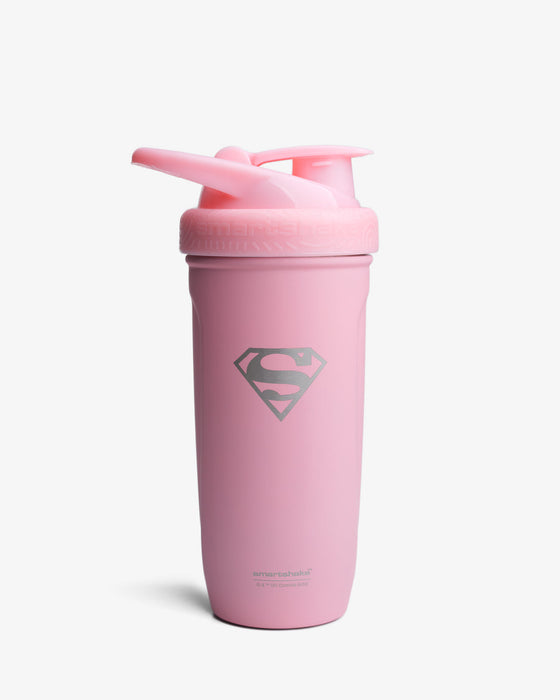 Smartshake Reforce Stainless Steel Shaker DC Comics - Supergirl - Supplement Shakers at MySupplementShop by Smartshake