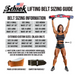 Schiek Training Belt 2006 6 Inch - Stars n Stripes - Training Belt at MySupplementShop by Schiek Sports