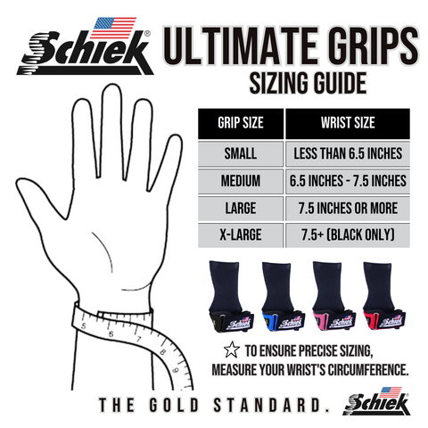 Schiek 1900 Ultimate Grip - Pink - Grip at MySupplementShop by Schiek Sports