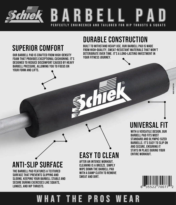 Schiek Barbell Pad