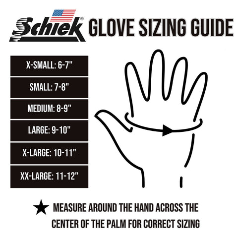 Schiek Model 530 Platinum Series Lifting Gloves w/Full Finger Protection - Lifting Gloves at MySupplementShop by Schiek Sports